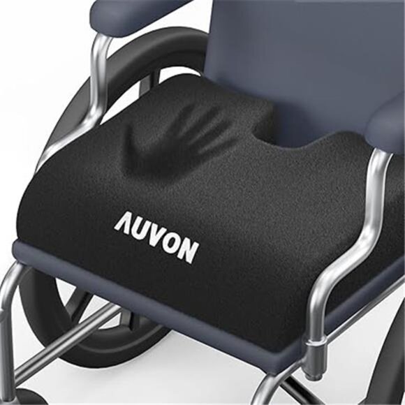 Wheelchair Seat Cushions (18"x16"x3") for Sciatica, Back, Coccyx, Memory Foam - Picture 7 of 7